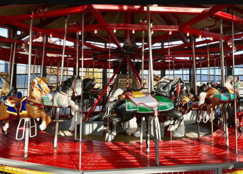 The Greenport Carousel is back.